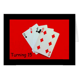 15歳になるなんて大変だ！