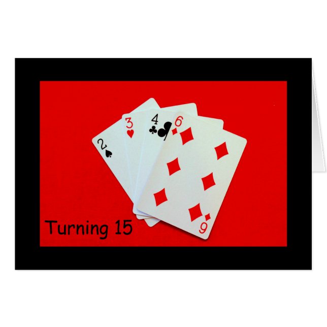 15歳になるなんて大変だ！ (正面横)