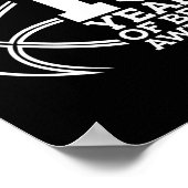 15歳のバスケットボール素晴らし15誕生日 ポスター (角)