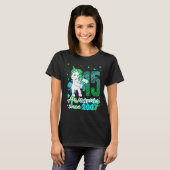 15歳のユニコーンのフロッシング 15歳の誕生日 ユニコーン Tシャツ (正面フル)