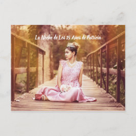 15歳の夜 インビテーションポストカード