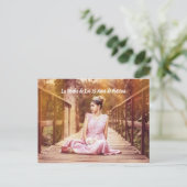 15歳の夜 インビテーションポストカード (スタンド正面)