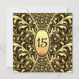 15歳の誕生会招待状 招待状