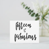 15歳の誕生日おめでとう！クイーンセニェーラ カード (スタンド正面)