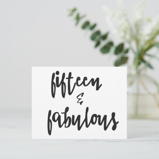 15歳の誕生日おめでとう！クイーンセニェーラ カード (スタンド正面)