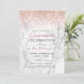 15歳の誕生日のお祝い、星に書かれた、マルチ+ローズゴールド 招待状 (スタンド正面)