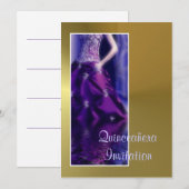 15歳の誕生日パーティーの招待状, 15歳の誕生日パーティーの招待状 招待状 (正面/裏面)