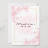 15歳の誕生日パーティー招待状, スウィート15 招待状 (裏面)