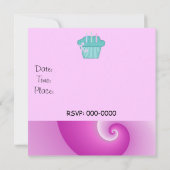 15歳の誕生日パーティー招待状 招待状 (裏面)