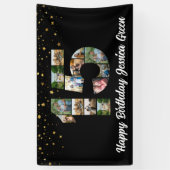 15歳の誕生日フォトコラージュ誕生日イベント 横断幕 (縦)