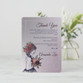 15歳の誕生日感謝カード 招待状 (スタンド正面)