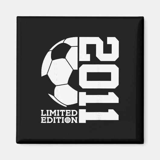 15歳の誕生日 サッカー 限定版 2011 マグネット (正面)