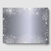 15歳の誕生日 銀白色ドレス グリッター 誕生日 クインツェアニエラ ゲストブック (裏面)