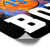 15歳キッズ15誕生日少年誕生日バースク ポスター (角)