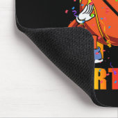 15歳15thバスケットボール誕生日パーティーテーマB マウスパッド (コーナー)