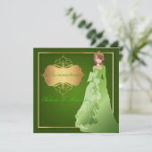 15歳/16歳の誕生日パーティー招待状 招待状 (スタンド正面)