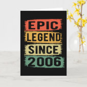 15歳Bday 2006 Epic Legend 15誕生日 カード (黄色い花)
