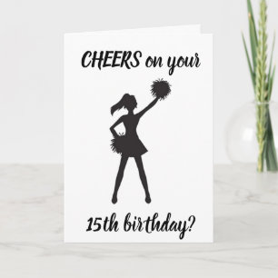**15番目の誕生日**お客様への応援!!! カード