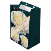 15結婚周年記念バラ ミディアムペーパーバッグ (裏面アングル)