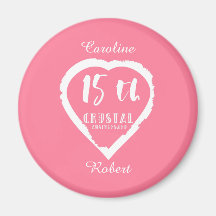 15結婚周年記念伝統的結晶