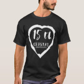 15結婚周年記念伝統的結晶 Tシャツ (正面)
