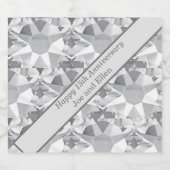 15結婚周年記念 スパークリングワインラベル (シングルラベル)