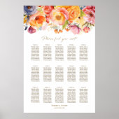 15表春フローラ結婚の座席表 ポスター (正面)
