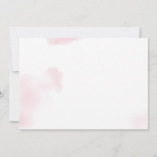 15誕生日キンセアニェラ素朴フローラ写真 招待状 (裏面)