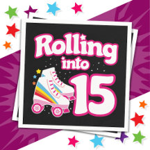 15誕生日ローラースケートで滑る15歳スケート