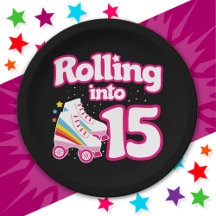 15誕生日ローラースケートで滑る15歳スケート