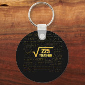 15誕生日平方根255 15歳 キーホルダー (正面)