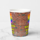 15誕生日:おもしろいグラフィティインスパイア – レボイン15 紙コップ (右)