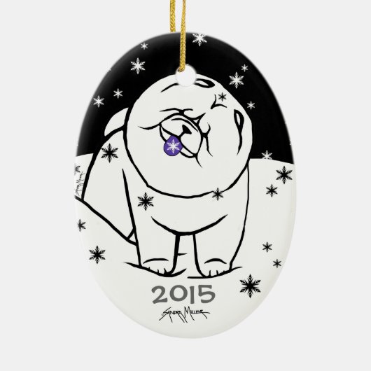 150に限られる季節の精神をつかまえて下さい セラミックオーナメント (裏面)