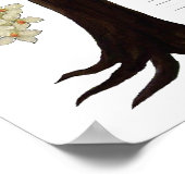 150名のお客様 – Life Quaker 28"x20"のアイボリーツリー ポスター (角)