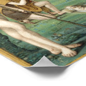 1500年頃の羊飼いの崇拝 ポスター (角)