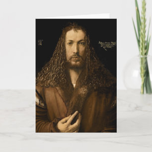 1500年28歳の自画像 カード