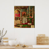 1502年~08年セントオーガスティンのヴィジョン ポスター (キッチン)