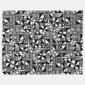 150215v2 – 黒 フリースブランケット (正面(横))