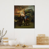 1503年～05年、セント・マイケル ポスター (キッチン)