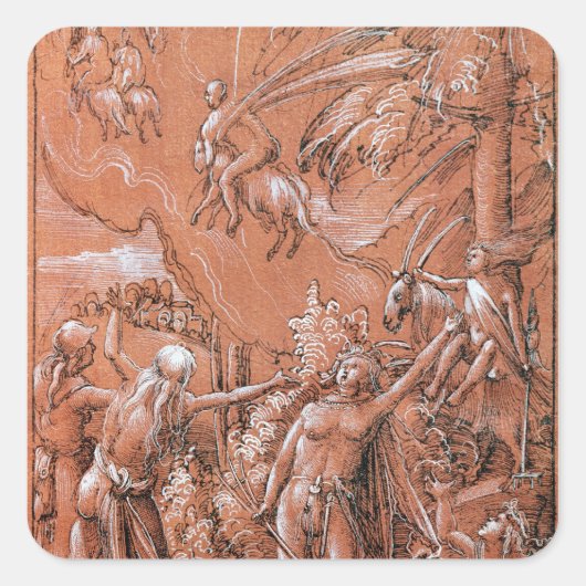 1506離れ年、安息日に向けて スクエアシール (正面)