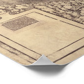 1507マーチンウォルドセエミュラーワールドマップ ポスター (角)