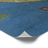 1507年のクラウディウス・プトレミウスによる古地図 ポスター (角)