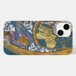 1507年のクラウディウス・プトレミウスによる古地図 Case-Mate iPhone 14ケース