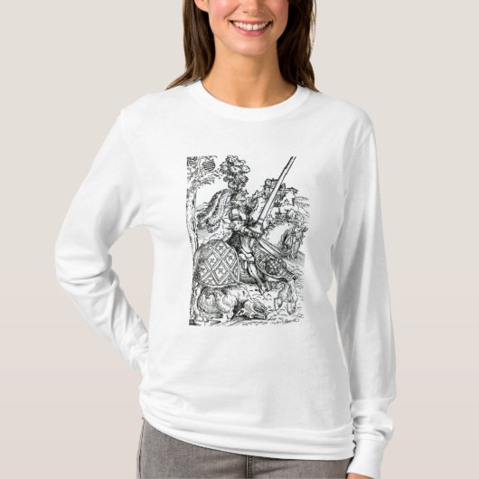 1507年馬上のセントジョージ Tシャツ (正面)