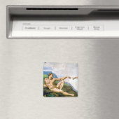 1508年～1512年、ミケランジェロのアダムの創造 マグネット (インサイチュ (食洗機))