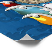 [150]チベットタンカ – ワラフル神Hayagriva ポスター (角)