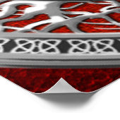 [150]バビロニアの翼ブル[銀] [3D] ポスター (角)