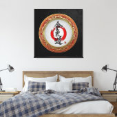 [150]日本の書道 – 合気道 キャンバスプリント (インサイチュ (寝室))