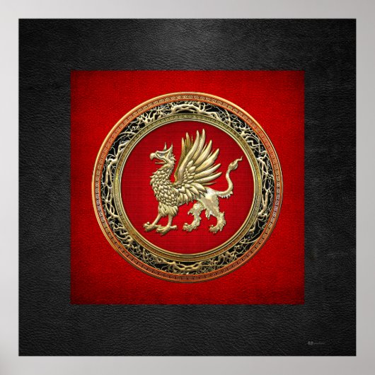 [150]聖なる金ゴールドグリフィン ポスター (正面)