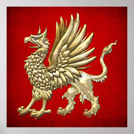 [150]聖ゴールデングリフィン ポスター (正面)